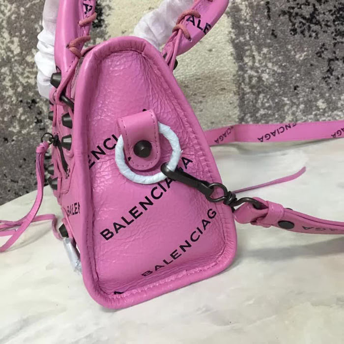 BALENCIAG巴黎世家 彈幕款 Balenciaga Graffiti Classic City 23cm機車包 手提肩背斜挎包  BL1454